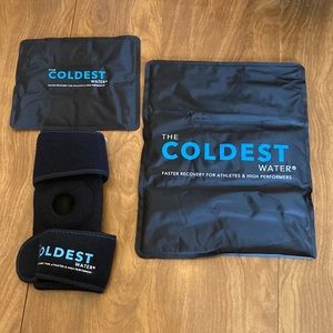 The Coldest Water Set Of High Performance Knee And Body Ice Packs - Brand New!!